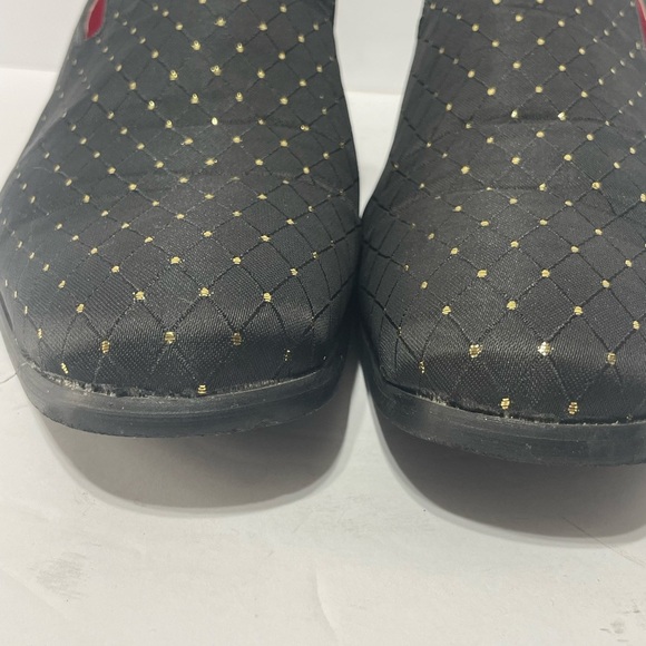 Men’s Portabella Signature Elegant Black Loafers with Red Interior Size 9 - Picture 4 of 5